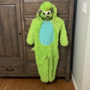 Kids green Monster costume